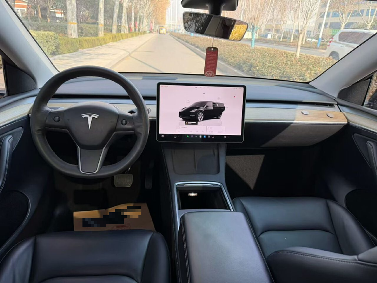 View of Tesla Model Y 2022 Facelift Rear-Wheel Drive 150,000 km  - Image 7